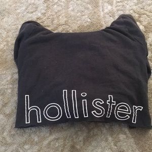 cropped , black, hollister